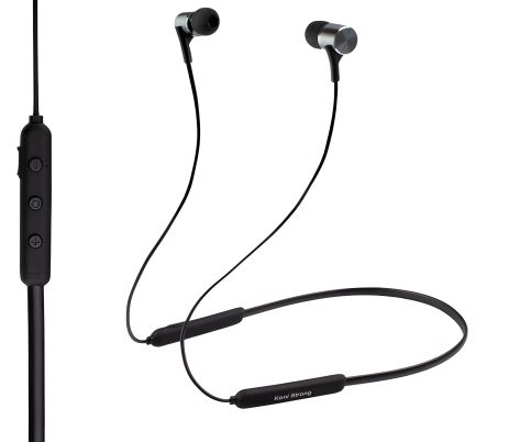Бездротові Bluetooth навушники KONI STRONG KS-F18B, BT5.0, 140mAh, 6h, black Бездротові Bluetooth навушники KONI STRONG KS-F18B, BT5.0, 140mAh, 6h, black