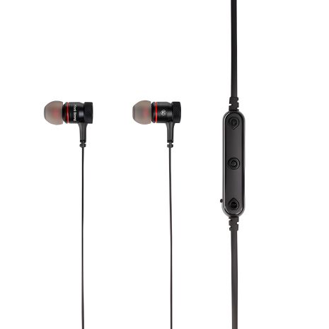 Bluetooth навушники бездротові KONI STRONG KS922, BT4.2, 6h, black