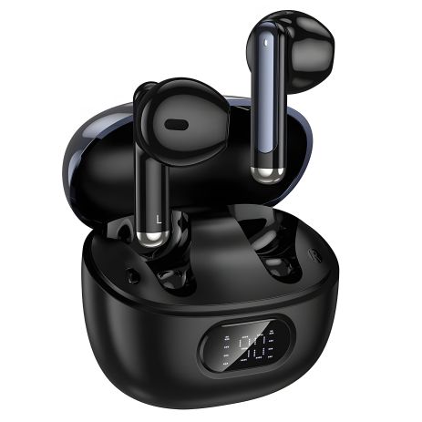Наушники HOCO EQ18 Field ANC+ENC noise cancelling true wireless BT headset |BT5.4, 35/300mAh, 5-6h| black Наушники HOCO EQ18 Field ANC+ENC noise cancelling true wireless BT headset |BT5.4, 35/300mAh, 5-6h| black