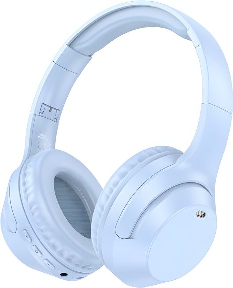 Гарнітура Bluetooth Стерео Borofone BO26, BT5.3, AUX, TF, 350mAh, 40h, Blue