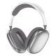 Bluetooth навушники XO BE25, BT5.0, 400mAh, 8h, steel