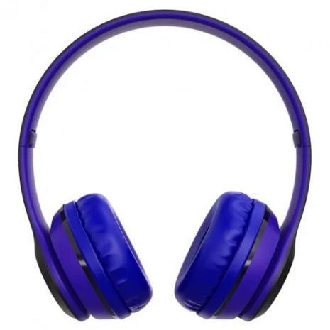 Bluetooth навушники Borofone BO4, BT5.0, AUX, 200mAh, 5h, blue