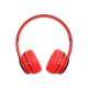Bluetooth навушники Borofone BO4, BT5.0, AUX, 200mAh, 5h, red