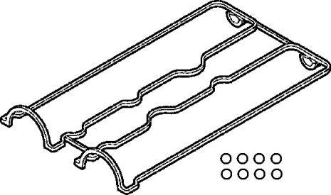 Комплект прокладок кришки ГБЦ CHEVROLET VECTRA, CADILLAC CTS, OPEL VECTRA, ELRING (372320)