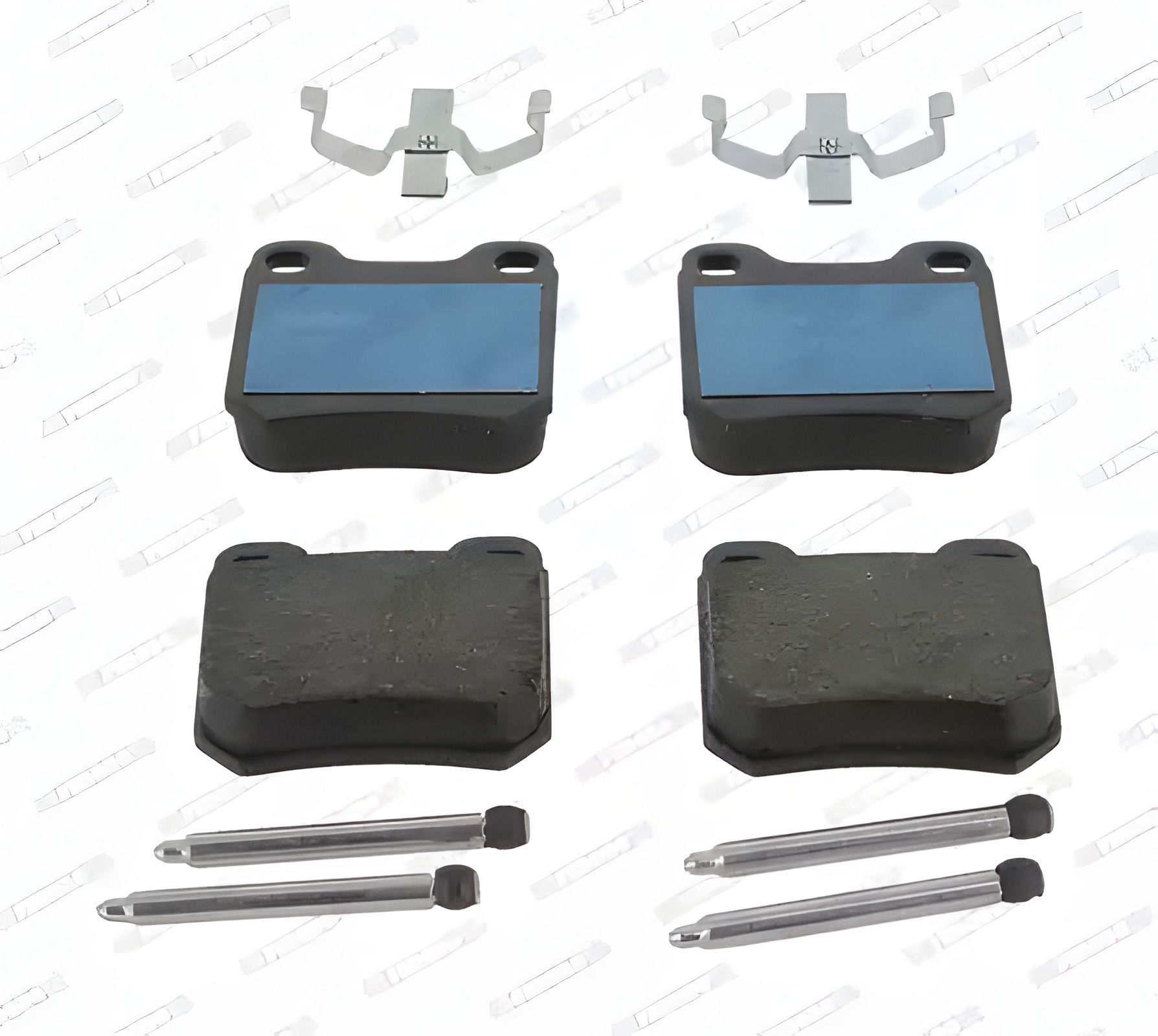 Комплект тормозных колодок CHEVROLET OMEGA, OPEL OMEGA, SAAB 9-5, FERODO (FDB1117) Комплект тормозных колодок CHEVROLET OMEGA, OPEL OMEGA, SAAB 9-5, FERODO (FDB1117)