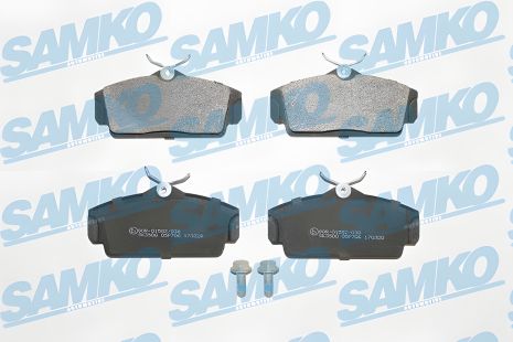 Комплект гальмівних колодок NISSAN ALMERA, NISSAN PRIMERA, SAMKO (5SP706) Комплект гальмівних колодок NISSAN ALMERA, NISSAN PRIMERA, SAMKO (5SP706)