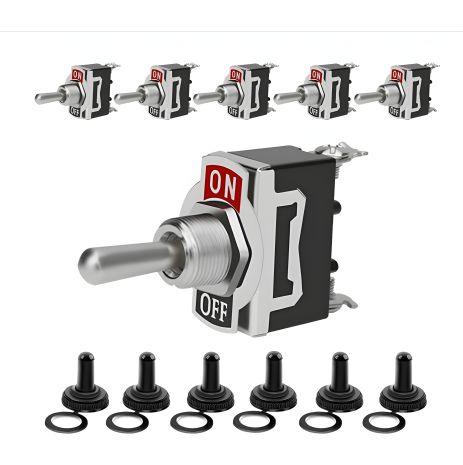 Тумблер вимикач switch on-off 15 амперів AC/DC