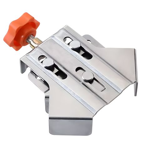 Металлическая угловая струбцина зажим 90