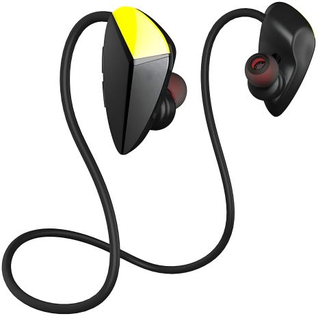 Бездротові навушники AWEI Bluetooth A887BL, IPX4, BT4.2, 100mAh, 5h, black Бездротові навушники AWEI Bluetooth A887BL, IPX4, BT4.2, 100mAh, 5h, black