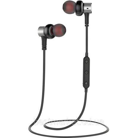 Бездротові навушники AWEI Bluetooth B923BL, BT4.2, 55mAh, 4-6h, black Бездротові навушники AWEI Bluetooth B923BL, BT4.2, 55mAh, 4-6h, black