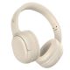Бездротова стерео гарнітура Usams USAMS-YG23 Wireless Headphone-Yun Series, BT5.3, 40h, beige Бездротова стерео гарнітура Usams USAMS-YG23 Wireless Headphone-Yun Series, BT5.3, 40h, beige