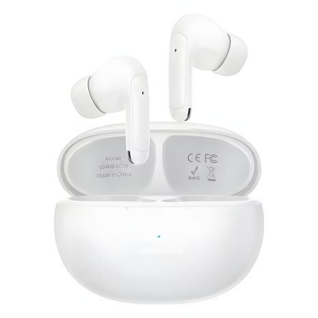Usams USAMS-XD18 TWS Earbuds --X-don Series бездротова стерео гарнітура, BT5.3, ENC, 35mAh, 400mAh, 6h, white
