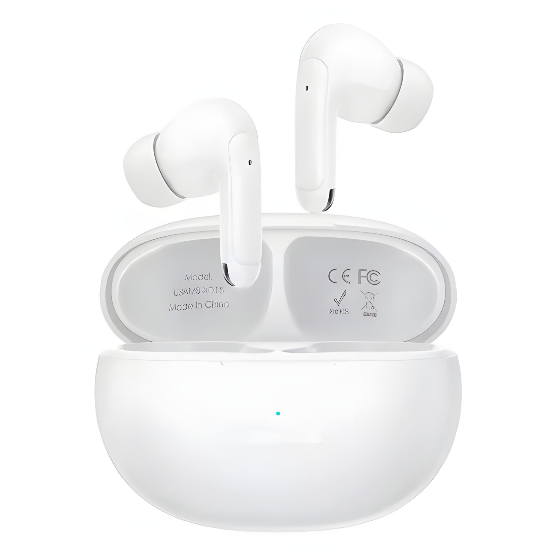 Бездротова стерео гарнітура Usams USAMS-XD18 TWS Earbuds --X-don Series BT5.3, ENC, 35mAh, 400mAh, 6h, white Бездротова стерео гарнітура Usams USAMS-XD18 TWS Earbuds --X-don Series BT5.3, ENC, 35mAh, 400mAh, 6h, white