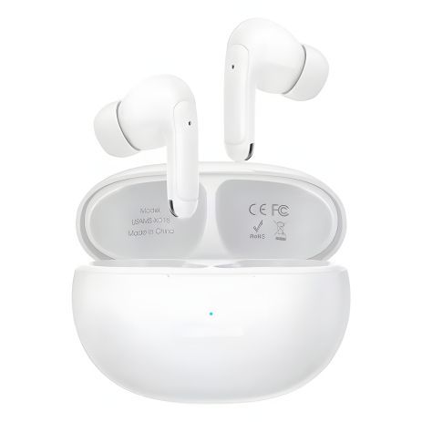 Bluetooth stereo гарнитура Usams USAMS-XD18 TWS Earbuds --X-don Series BT5.3 white Bluetooth stereo гарнитура Usams USAMS-XD18 TWS Earbuds --X-don Series BT5.3 white