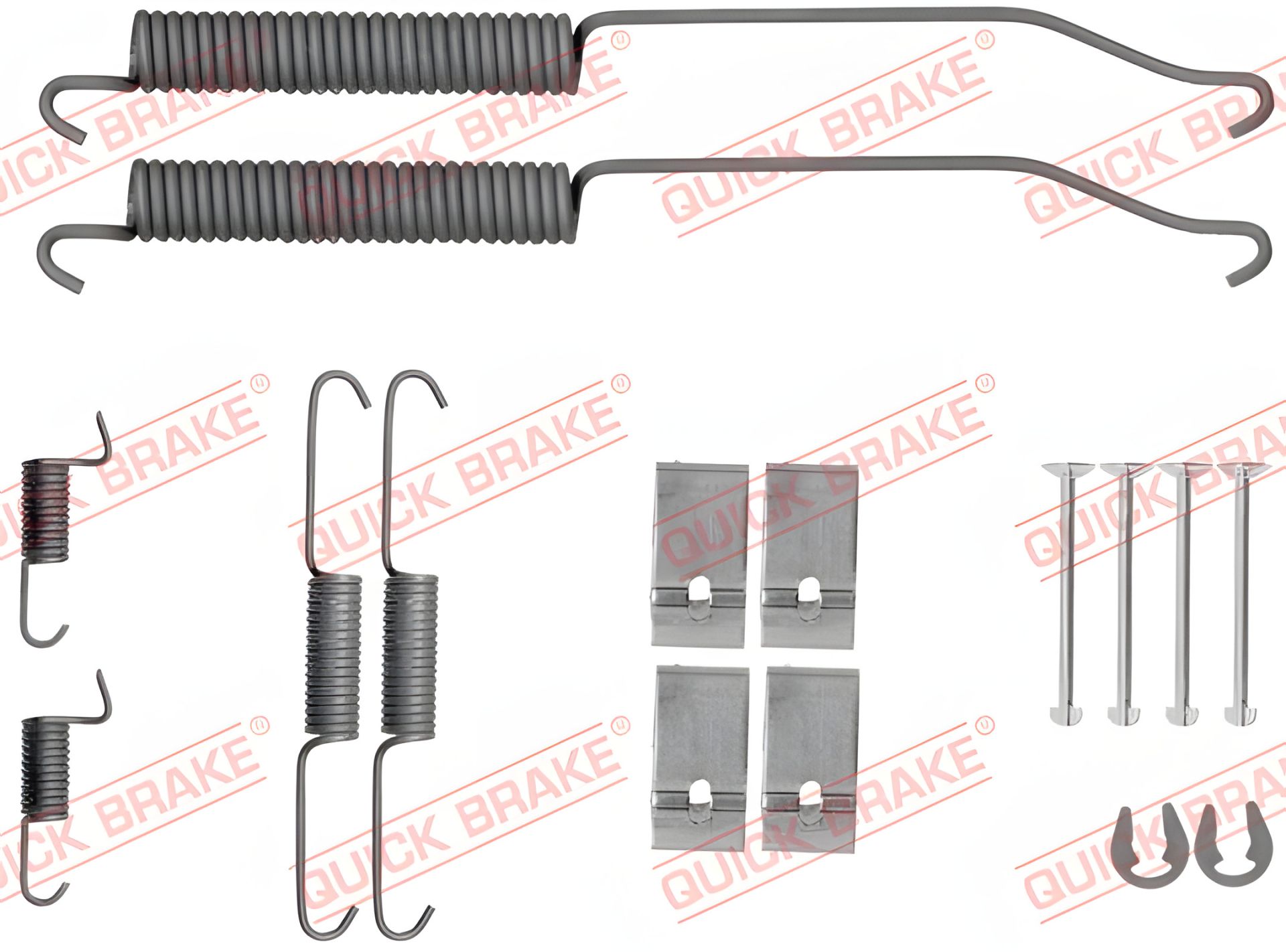 Монтажний комплект гальмівних колодок RENAULT ALASKAN, NISSAN NAVARA, NISSAN NP300, QUICK BRAKE (1050036) Монтажний комплект гальмівних колодок RENAULT ALASKAN, NISSAN NAVARA, NISSAN NP300, QUICK BRAKE (1050036)