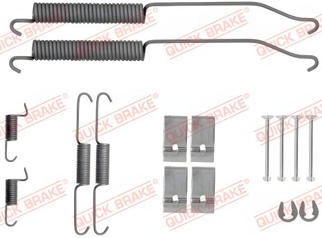 Монтажний к-кт гальмівних колодок RENAULT ALASKAN, NISSAN NAVARA, NISSAN NP300, QUICK BRAKE (1050036) Монтажний к-кт гальмівних колодок RENAULT ALASKAN, NISSAN NAVARA, NISSAN NP300, QUICK BRAKE (1050036)