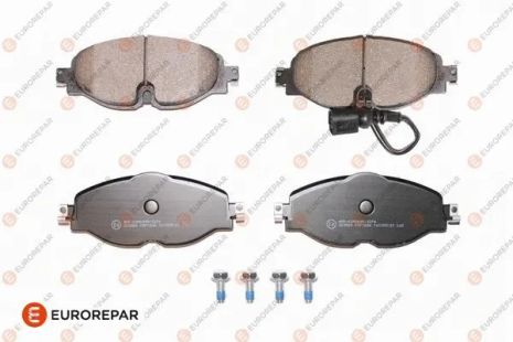 Комплект гальмівних колодок SKODA OCTAVIA, SEAT LEON, VW GOLF, EUROREPAR (1639374980)