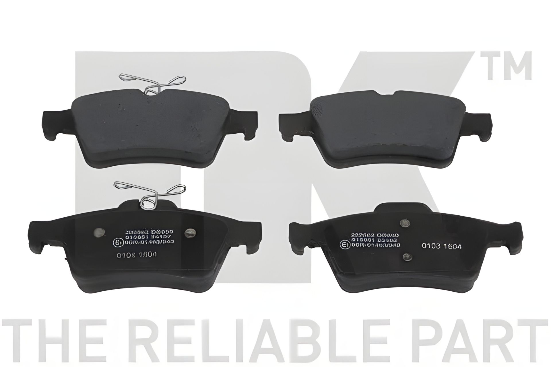 Гальмівні колодки для CITROËN C5, CADILLAC BLS, VOLVO V40, NK (222562) Гальмівні колодки для CITROËN C5, CADILLAC BLS, VOLVO V40, NK (222562)