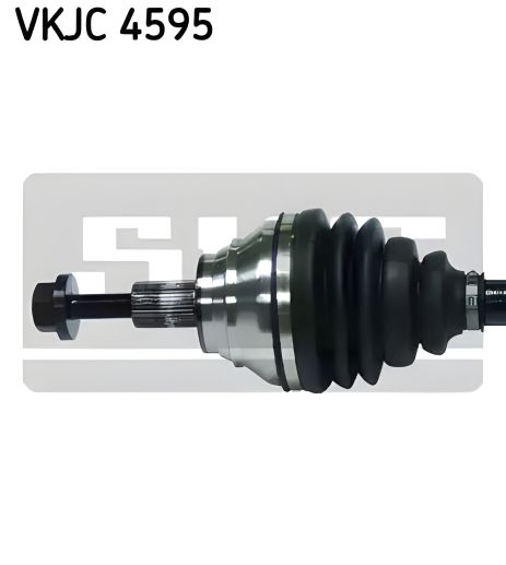 Приводний вал, піввісь SKODA OCTAVIA, SEAT LEON, AUDI A3, SKF (VKJC4595)