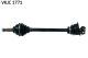 Полуось приводного вала OPEL VIVARO, RENAULT TRAFIC, SKF (VKJC1771)