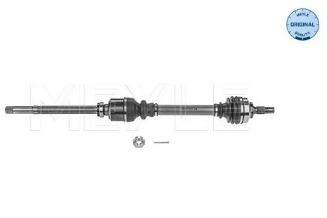 Вал приводной, полуось ПР. CITROËN BERLINGO, PEUGEOT PARTNER, PEUGEOT 307, MEYLE (40144980032)