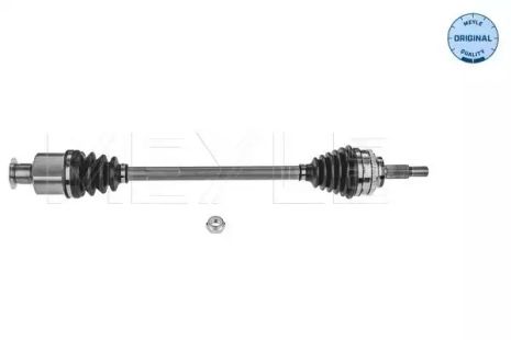 Вал приводной, полуось RENAULT KANGOO, RENAULT CLIO, MEYLE (16144980052)