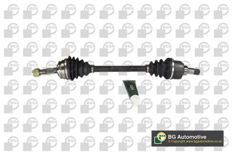 Вал приводной, полуось CITROËN DS3, PEUGEOT 207, CITROËN C3, BGA (DS6732L)