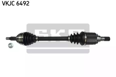 Вал приводний, піввісь RENAULT FLUENCE, RENAULT GRAND, RENAULT MEGANE, SKF (VKJC6492)