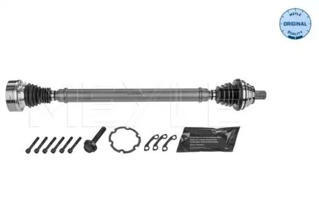 Вал приводной, полуось ПР. SKODA OCTAVIA, SEAT LEON, AUDI Q2, MEYLE (1004980649)