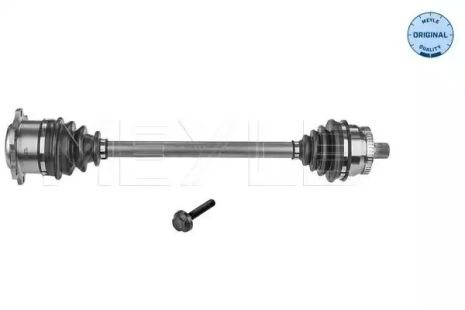 Вал приводной, полуось Л. SKODA SUPERB, VW PASSAT, AUDI A4, MEYLE (1004980668)