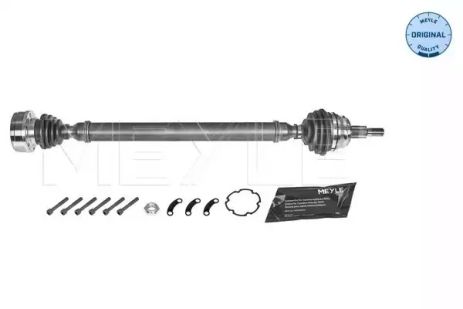 Вал приводной, полуось SEAT LEON, VW GOLF, SKODA OCTAVIA, MEYLE (1004980715)