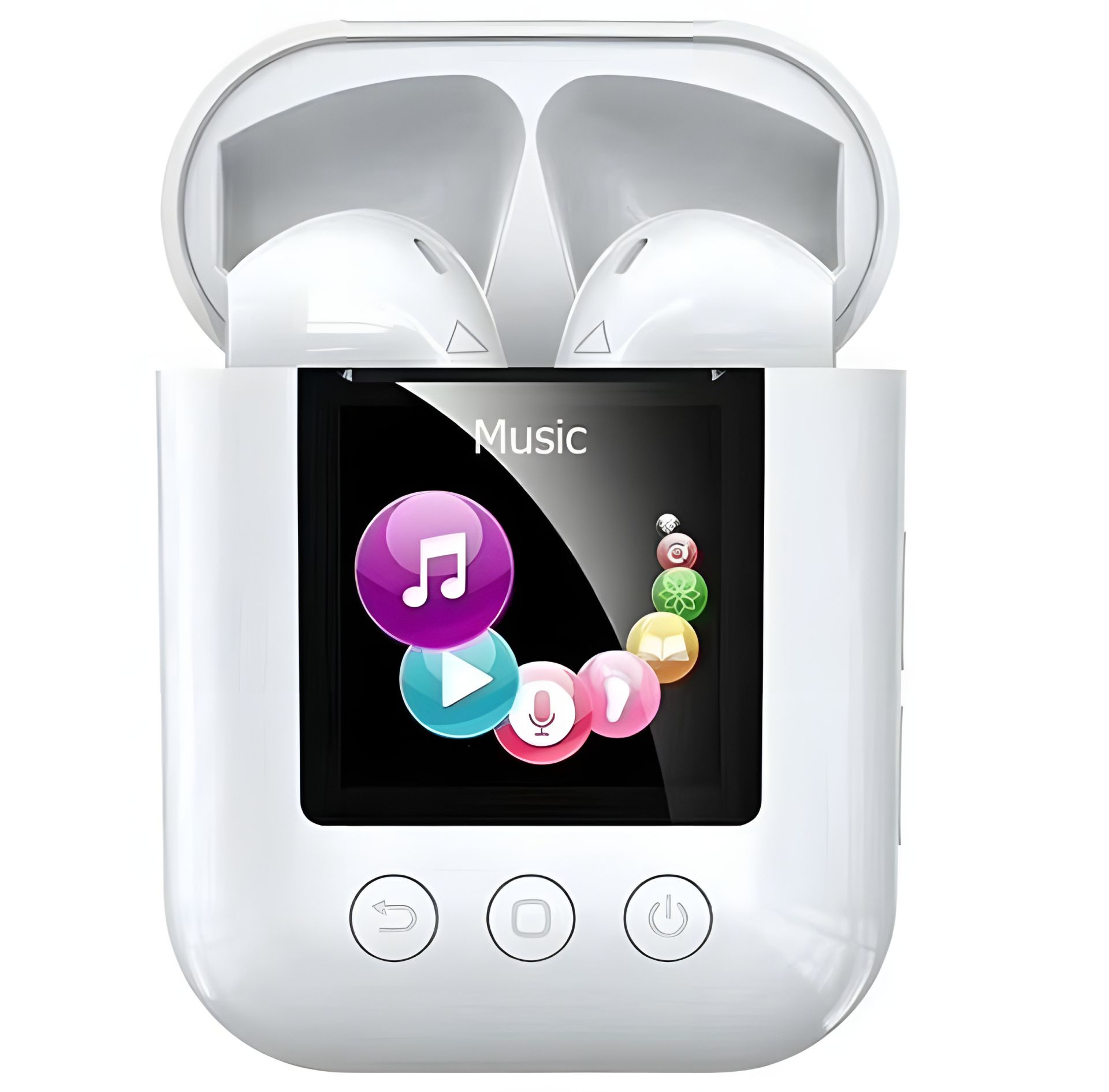 Наушники Bluetooth REMAX Digital Player TWS-19 |BT5.0, IPX4| white Наушники Bluetooth REMAX Digital Player TWS-19 |BT5.0, IPX4| white