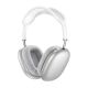 Бездротові навушники HOCO W58 headphones, ANC, BT5.4, 500mAh, 40-50h, Type-C, Smart Case, silver