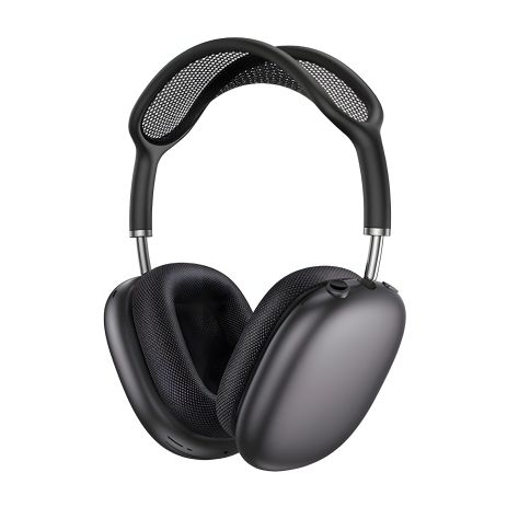 Бездротові навушники HOCO W58 з ANC, BT5.4, 500mAh, 40-50h, Type-C, Smart Case, сіри