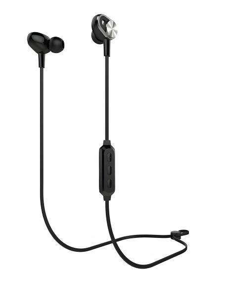 Бездротові навушники Celebrat Bluetooth E2, 60mAh, 3h, black Бездротові навушники Celebrat Bluetooth E2, 60mAh, 3h, black