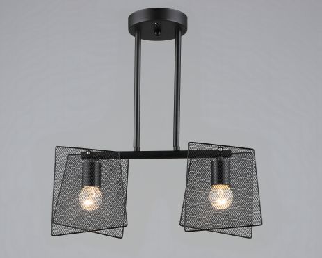 Сіріус B лофт люстра S2469/2 чорна