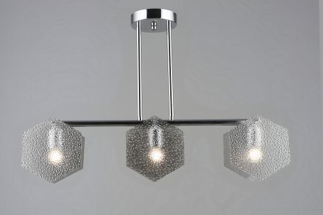 Люстра в стилі лофт Sirius B S2472/3 CH хромована Люстра в стилі лофт Sirius B S2472/3 CH хромована