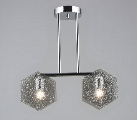 Люстра лофт дизайна Sirius B S2472/2 CH хромовая