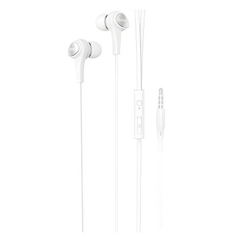 Дротові вакуумні навушники HOCO M66 Passion in-line control eaphones with mic Hi-Res, 3.5mm, 1.2m, white Дротові вакуумні навушники HOCO M66 Passion in-line control eaphones with mic Hi-Res, 3.5mm, 1.2m, white