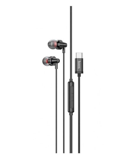 Наушники HOCO M90 Type-C Delight wired digital earphone with microphone |1.2M| black