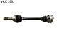 Приводний вал, піввісь MERCEDES-BENZ SPRINTER, SKF (VKJC3551) Приводний вал, піввісь MERCEDES-BENZ SPRINTER, SKF (VKJC3551)
