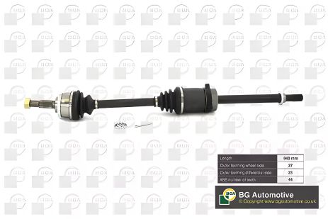 Проводной вал, полуось NISSAN PRIMERA, BGA (DS6304RA) Проводной вал, полуось NISSAN PRIMERA, BGA (DS6304RA)