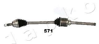 Вал приводной, полуось ПР. MITSUBISHI OUTLANDER, PEUGEOT 4007, CITROËN C-CROSSER, JAPKO (62571)