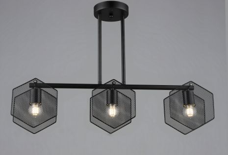 Лофт люстра Sirius B S2473/3 BK чорна Лофт люстра Sirius B S2473/3 BK чорна