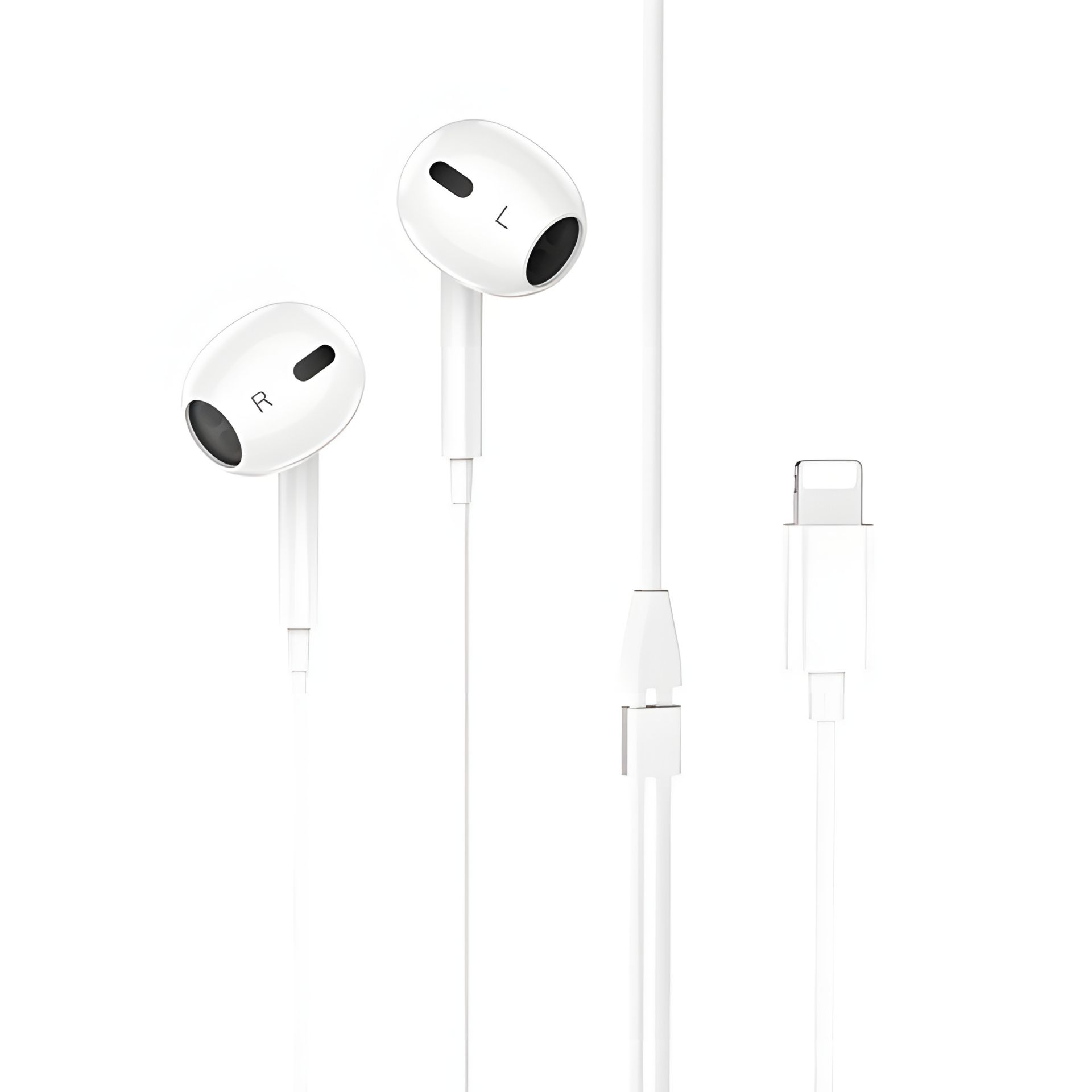Дротові навушники HOCO M111 Max Primer digital headset Lightning, 1.2m, white Дротові навушники HOCO M111 Max Primer digital headset Lightning, 1.2m, white