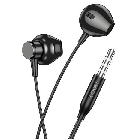 ΠΠ°ΡΡΠ½ΠΈΠΊΠΈ HOCO M125 Smart metal universal earphones with microphone black ΠΠ°ΡΡΠ½ΠΈΠΊΠΈ HOCO M125 Smart metal universal earphones with microphone black