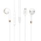 Дротові навушники HOCO L8, Type-C, довжина 1.2m, білий колір