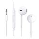 Дротові навушники HOCO M1 for apple, 3.5mm, 1.2m, white