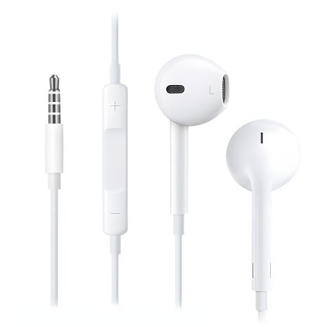 Дротові навушники HOCO M1 for Apple, 3.5mm, 1.2m, білий Дротові навушники HOCO M1 for Apple, 3.5mm, 1.2m, білий