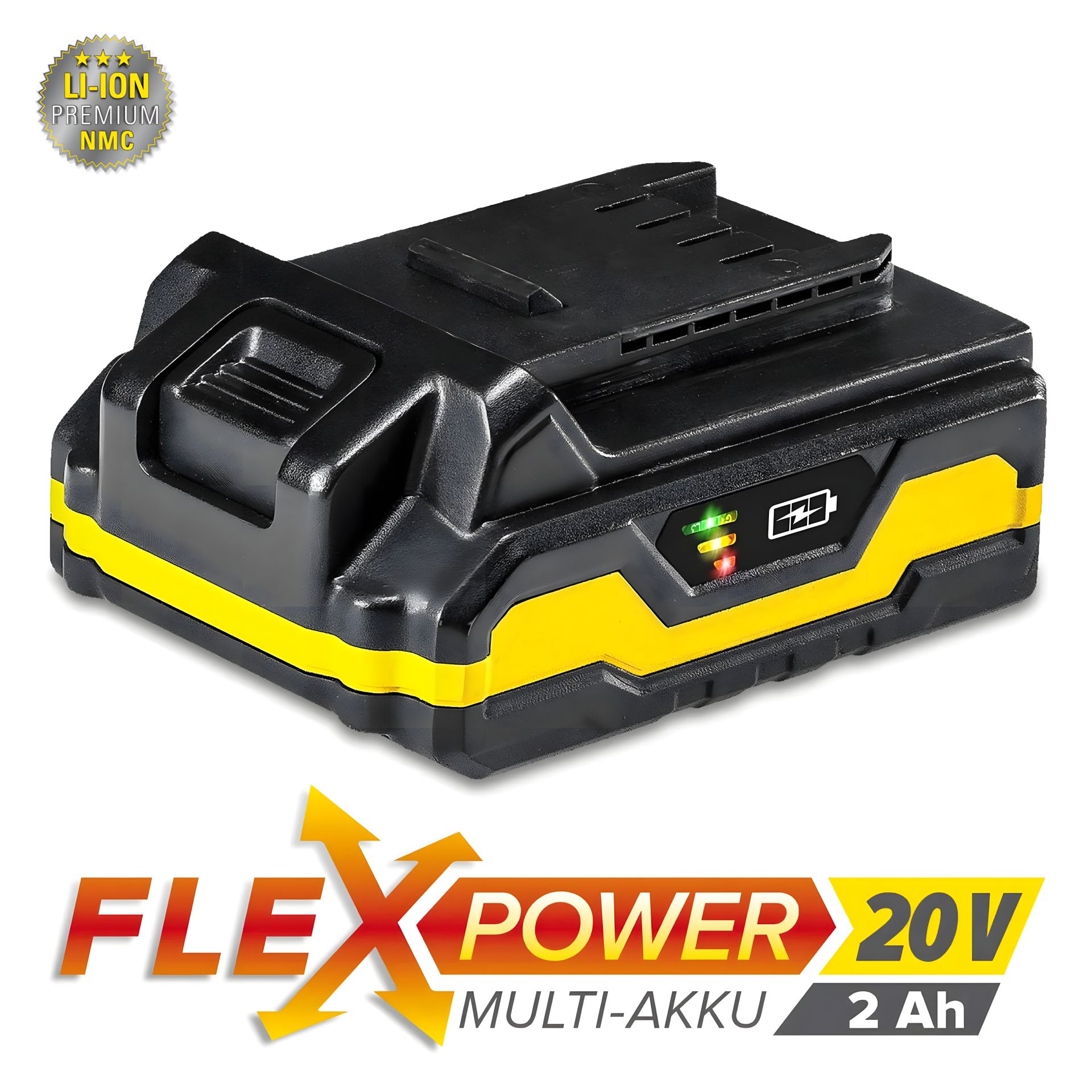 Акумулятор Trotec 20V 2 Ah Flexpower (6200000303) Акумулятор Trotec 20V 2 Ah Flexpower (6200000303)